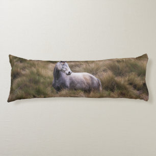 Beautiful Grey Coloured Horse Body Cushion