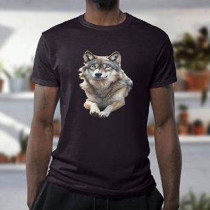 Beautiful Grey Wolf lounging  T-Shirt