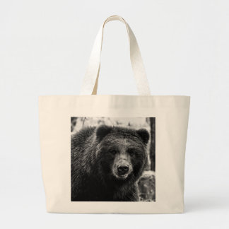 Beautiful Grizzly Bear Photo Large Tote Bag