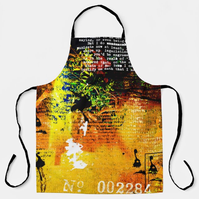 Beautiful grunge layoutbackground, vintage, annive apron (Front)