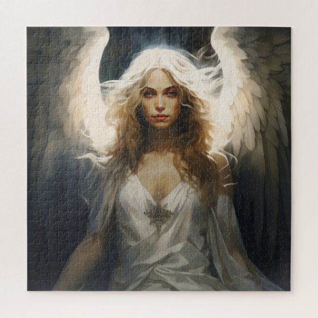 Beautiful Guardian Angel Jigsaw Puzzle (Vertical)