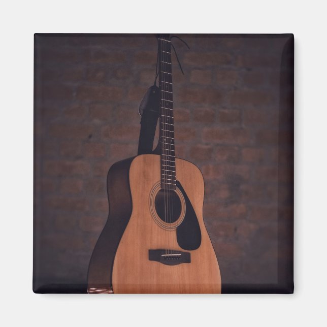 Beautiful Guitar Magnet (Front)