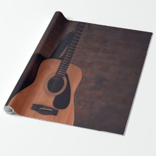 Beautiful Guitar Wrapping Paper