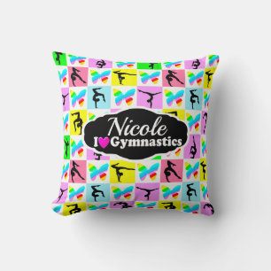 BEAUTIFUL GYMNASTICS BUTTERFLY DESIGN CUSHION