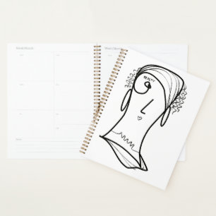 Beautiful Hair Curly Planner