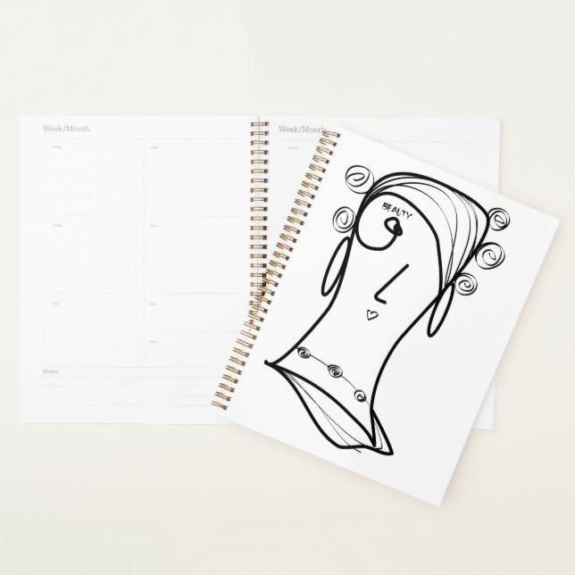 Beautiful Hair Knots Planner (Display)