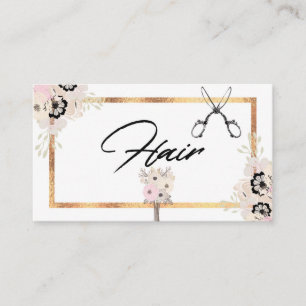 ★ Beautiful Hairstylist Business Card