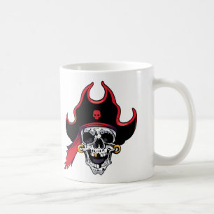 Beautiful Halloween Pirate Coffee Cup