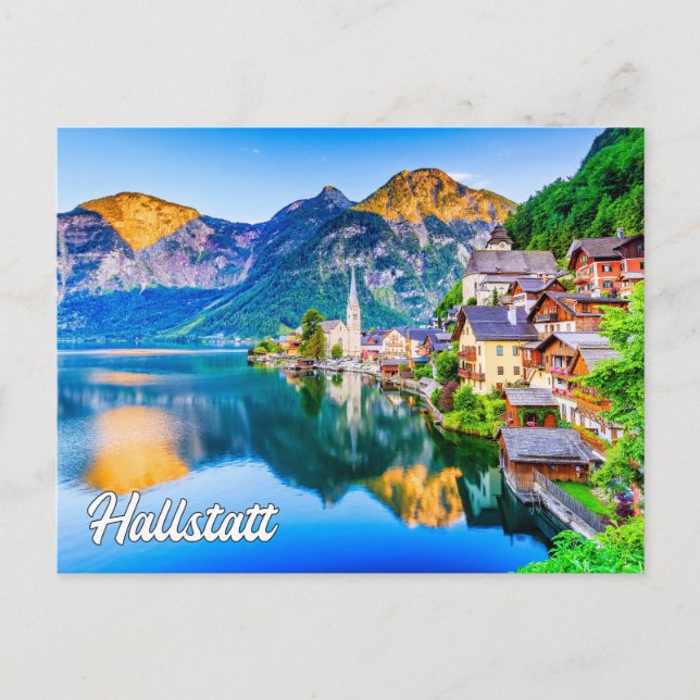 Beautiful Hallstatt, Austria Postcard (Front)