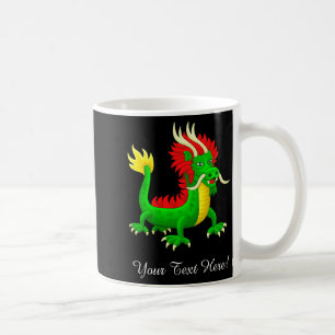 Beautiful Hand Drawn Chinese Dragon  Coffee Mug