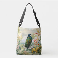 Beautiful Hand-Painted Endangered Nicobar Pigeon