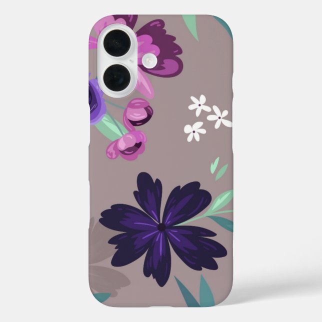 Beautiful Hand Painted Foliage Case-Mate iPhone Case (Back)