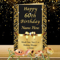 Beautiful, Happy 60th Birthday Cards, Personalised
