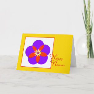 Beautiful Happy Norooz Greeting Card