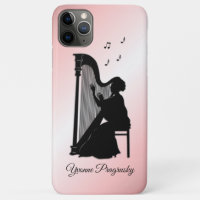 Beautiful Harp Player Personalised
