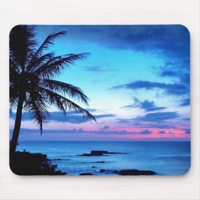 beautiful Hawaii beach Mouse Mat (Front)