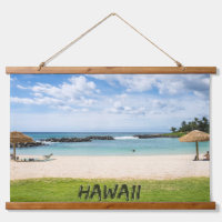 Beautiful Hawaii Beach | Sun Sand & Green Paradise