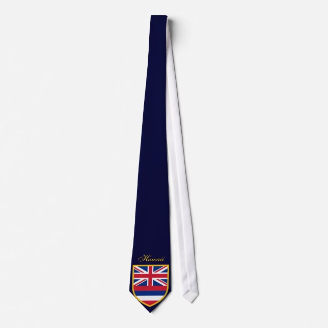 Beautiful Hawaii Flag Tie (Front)