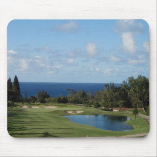 Beautiful Hawaii golf course Mouse Mat
