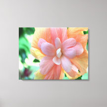Beautiful Hawaiian Hibiscus Flower Canvas Print