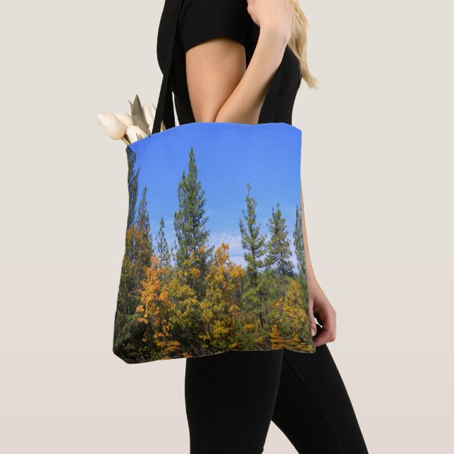 Beautiful Hayfork, California... Tote Bag (Close Up)