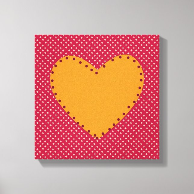 Beautiful Heart Canvas (Front)
