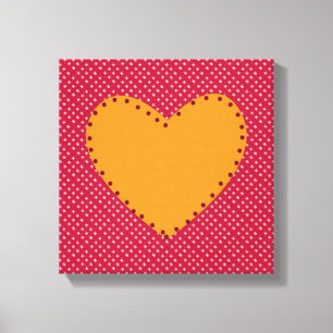 Beautiful Heart Canvas Print