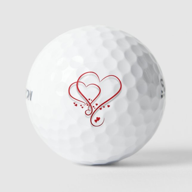 **BEAUTIFUL HEART**  GOLF BALLS (Front)