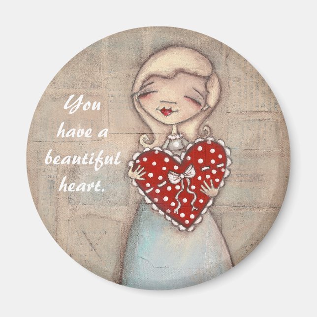 Beautiful Heart - Magnet (Front)
