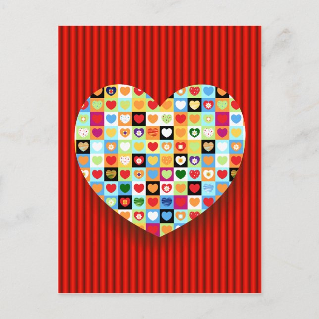 Beautiful Heart Postcard (Front)