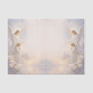 Beautiful Heaven Angels Christian Scene Tissue Paper