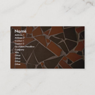 Beautiful Helter-skelter tile Business Card