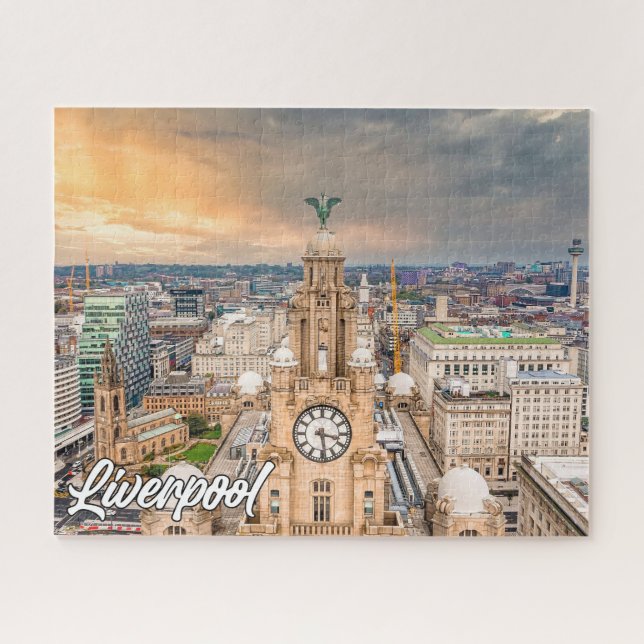 Beautiful Historic Liverpool, England, UK Jigsaw Puzzle (Horizontal)