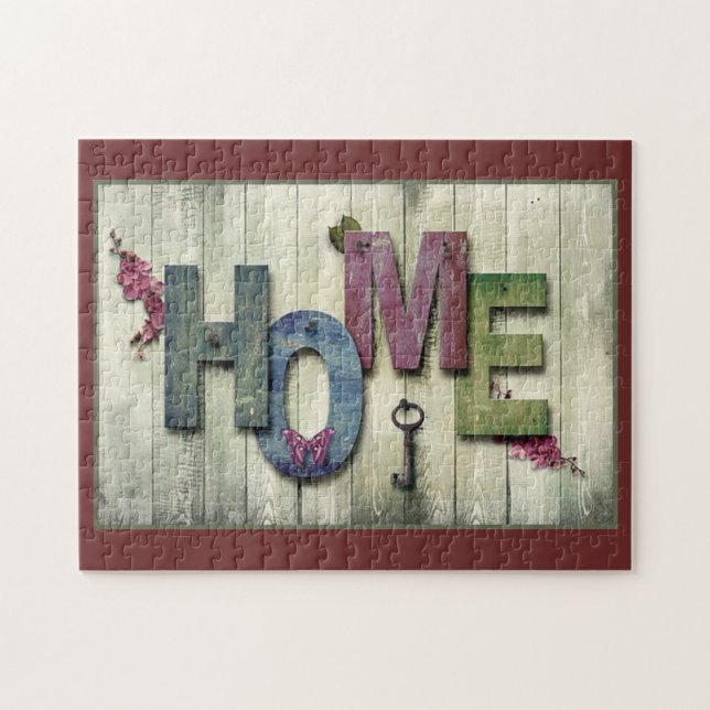 Beautiful Home Sweet Home Jigsaw Puzzle (Horizontal)