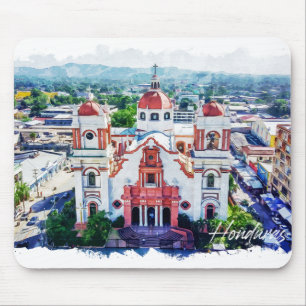 Beautiful Honduras Panorama View Mouse Mat