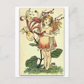 Beautiful Honeysuckle by NELLIE BENSON Postcard