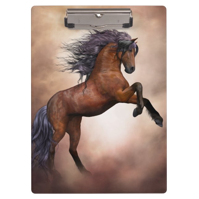 Beautiful Horse Clipboard (Front)