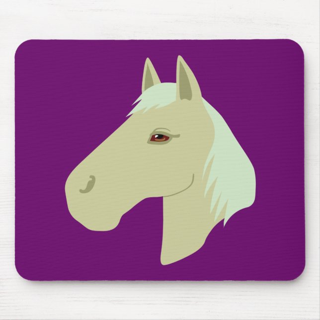 Beautiful Horse Mouse Mat (Front)
