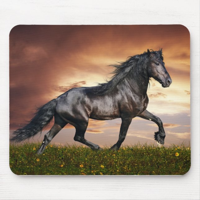 Beautiful Horse Mouse Mat (Front)