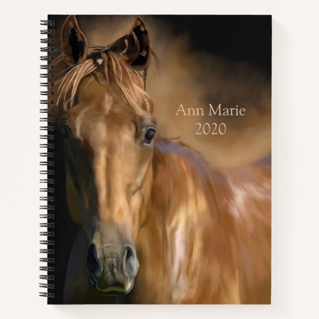 Beautiful Horse Notebook (Front)