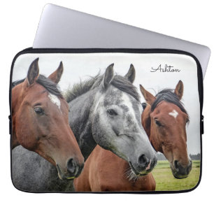 Beautiful Horse Personalised Laptop Sleeve