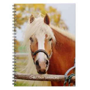 Beautiful Horse Personalised Notebook