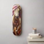 Beautiful Horse Skateboard<br><div class="desc">AI generated beautiful horse</div>