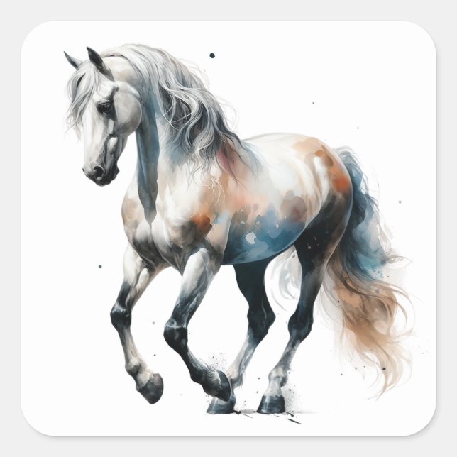 Beautiful Horse Stickers (Front)
