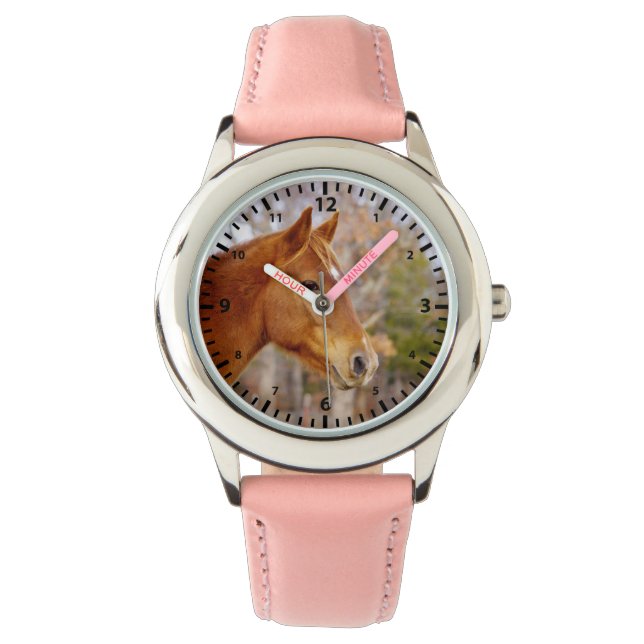 Beautiful Horse Watch for Kids (Front)