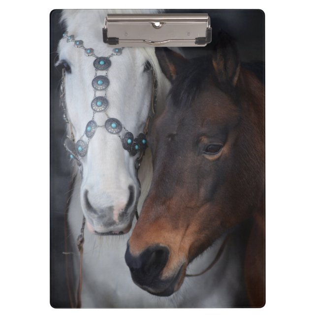 Beautiful Horses Clipboard (Front)