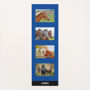 Beautiful Horses Personalised Yoga Mat
