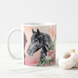Beautiful Horses Ranch Western Coffee Mug, Cup