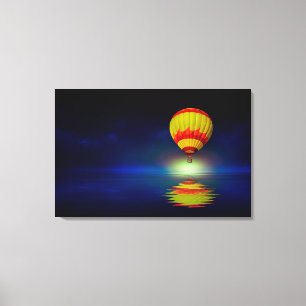 Beautiful Hot Air Balloon Canvas Print