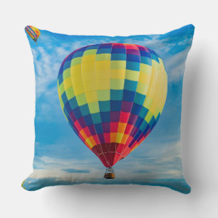 Beautiful Hot Air Balloons Cushion